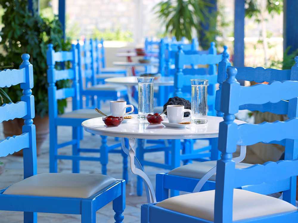 Aroma Creta Otel Koutsounari Restoran fotoğraf